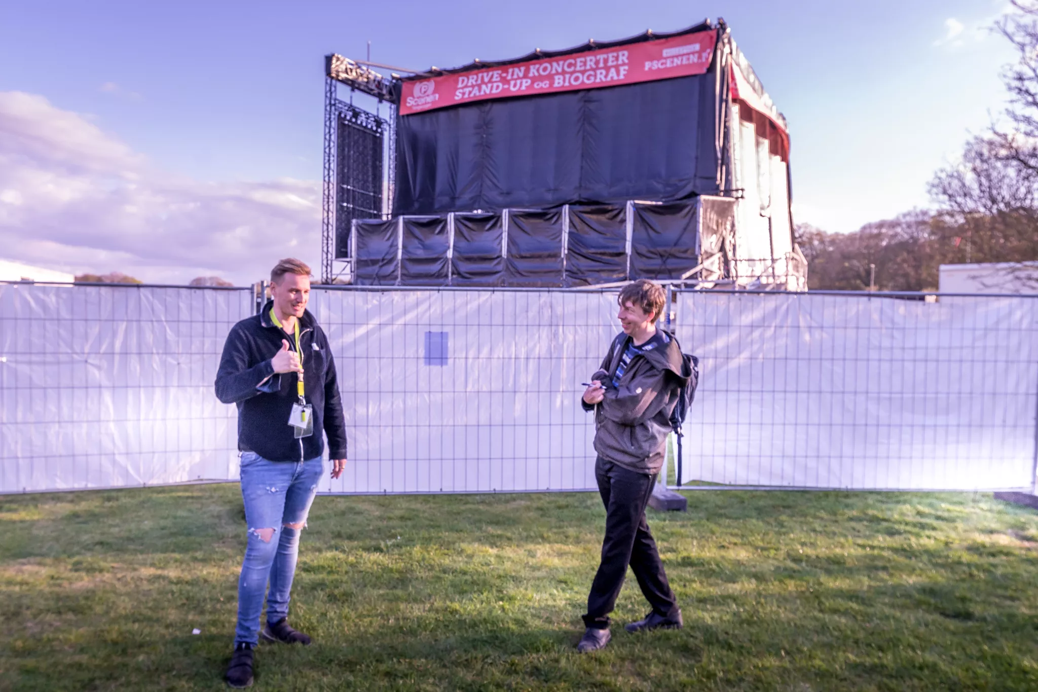 Arrangør af drive-in-koncert: "Det gik helt perfekt"