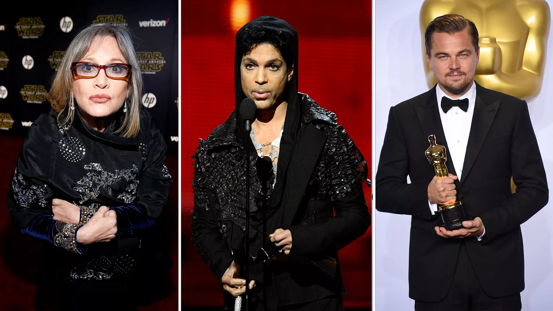 Carrie Fisher, Prince og DiCaprio er ikke hedret med fortausstjerner