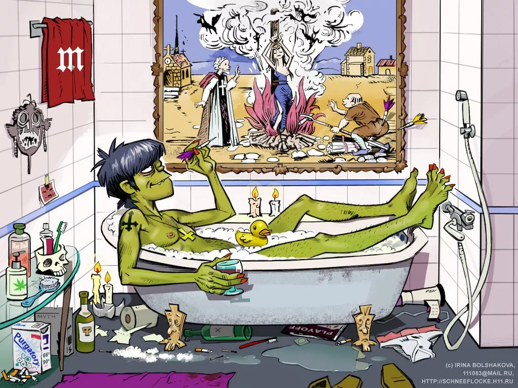 Hør Gorillaz-radio på GAFFA.dk