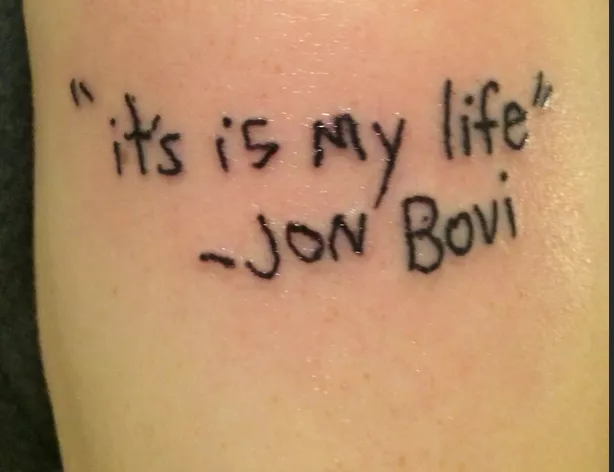 Hur fel kan en tatuering bli?