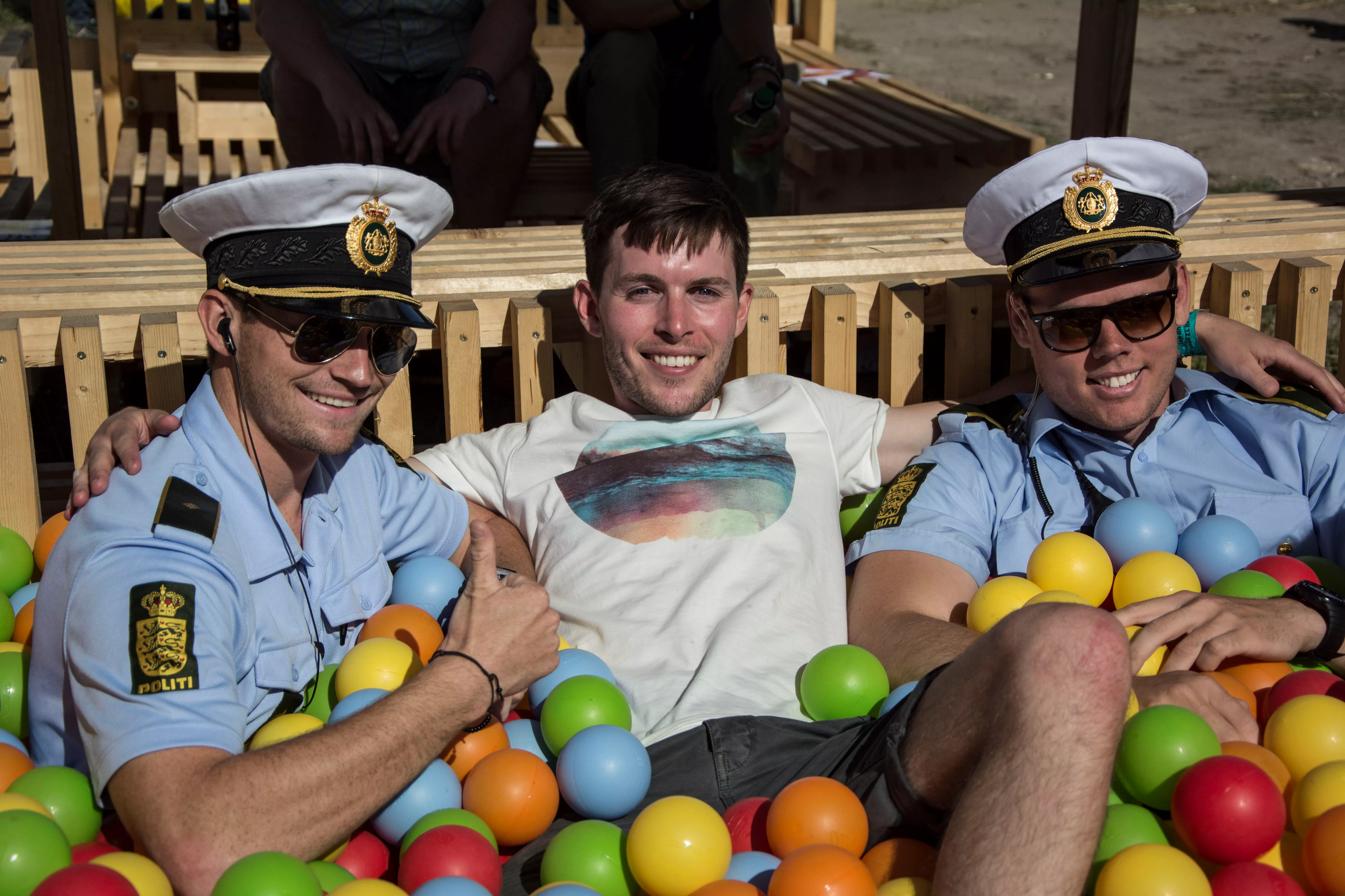 Stor billedserie: Det søde lejrliv på Roskilde