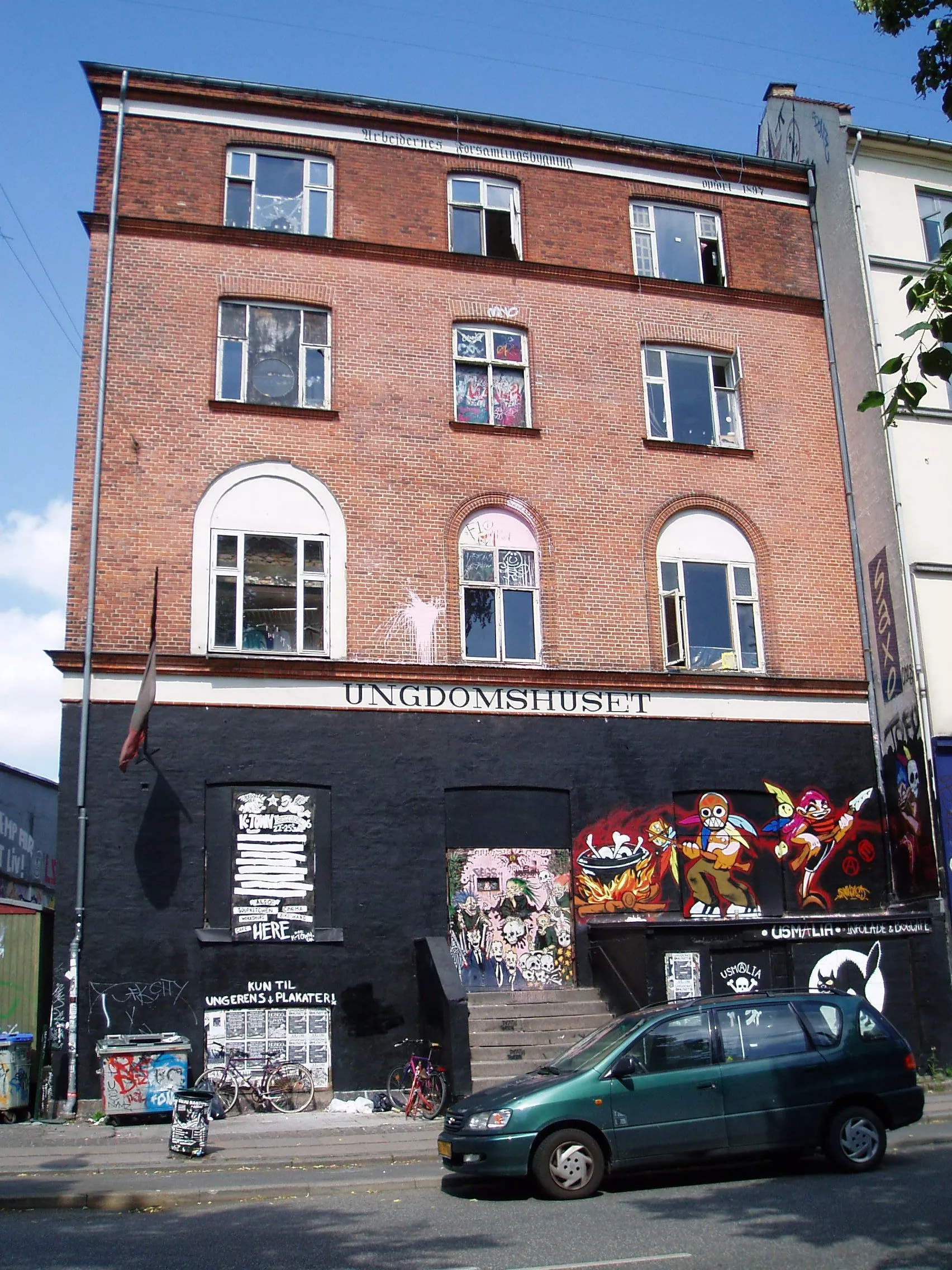 For 15 år siden blev det ryddet: Ungdomshuset 1982-2007