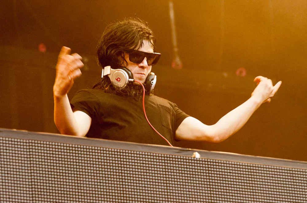 Skrillex samarbejder med Kanye West