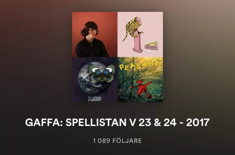 SPELLISTAN V 23 & 24 – hör den bästa musiken just nu