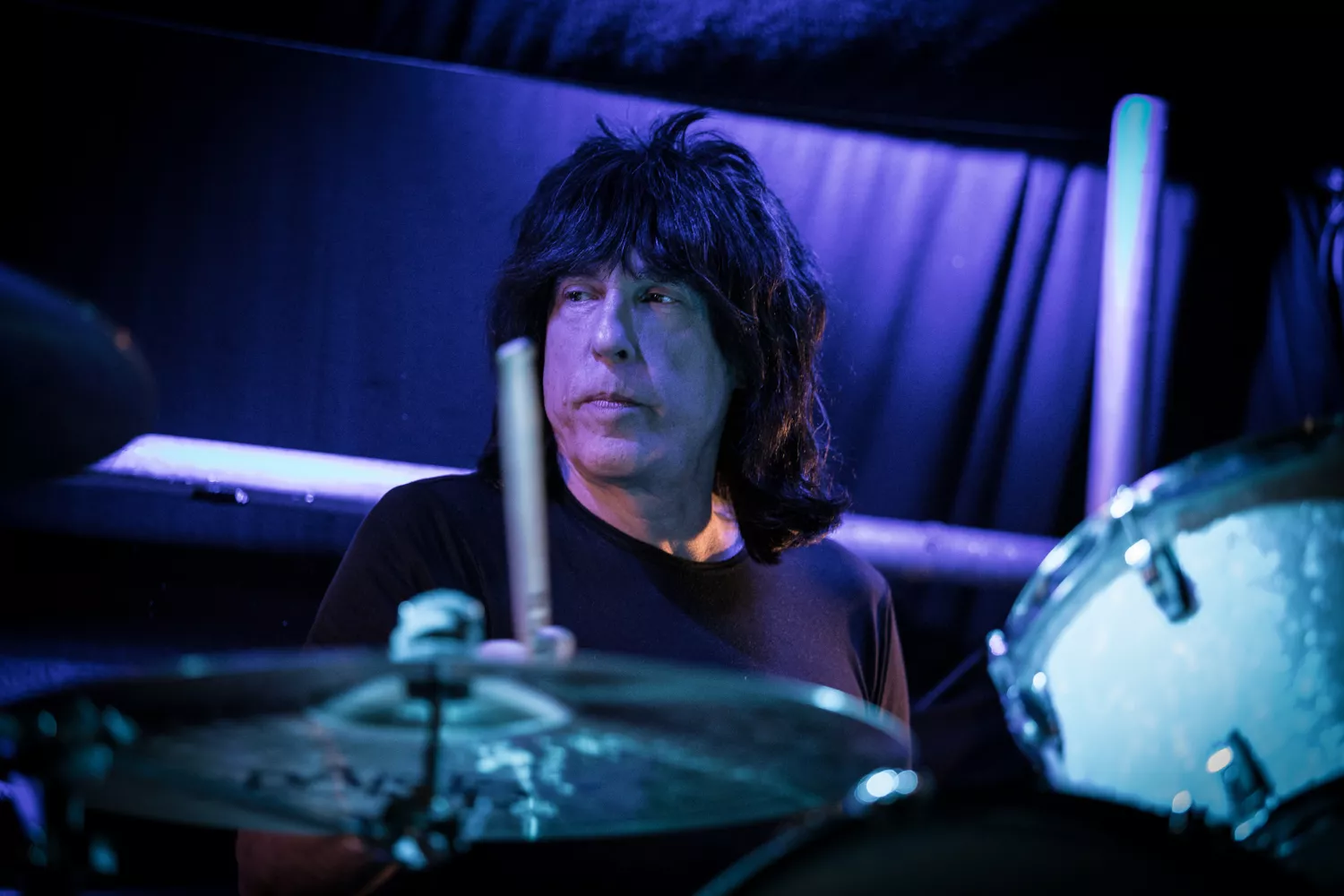 Ramones-trommis rammet av SAS-streiken