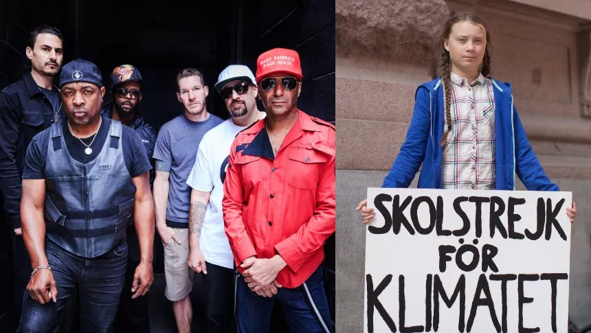 Se Prophets Of Rages Greta Thunberg-hyllning