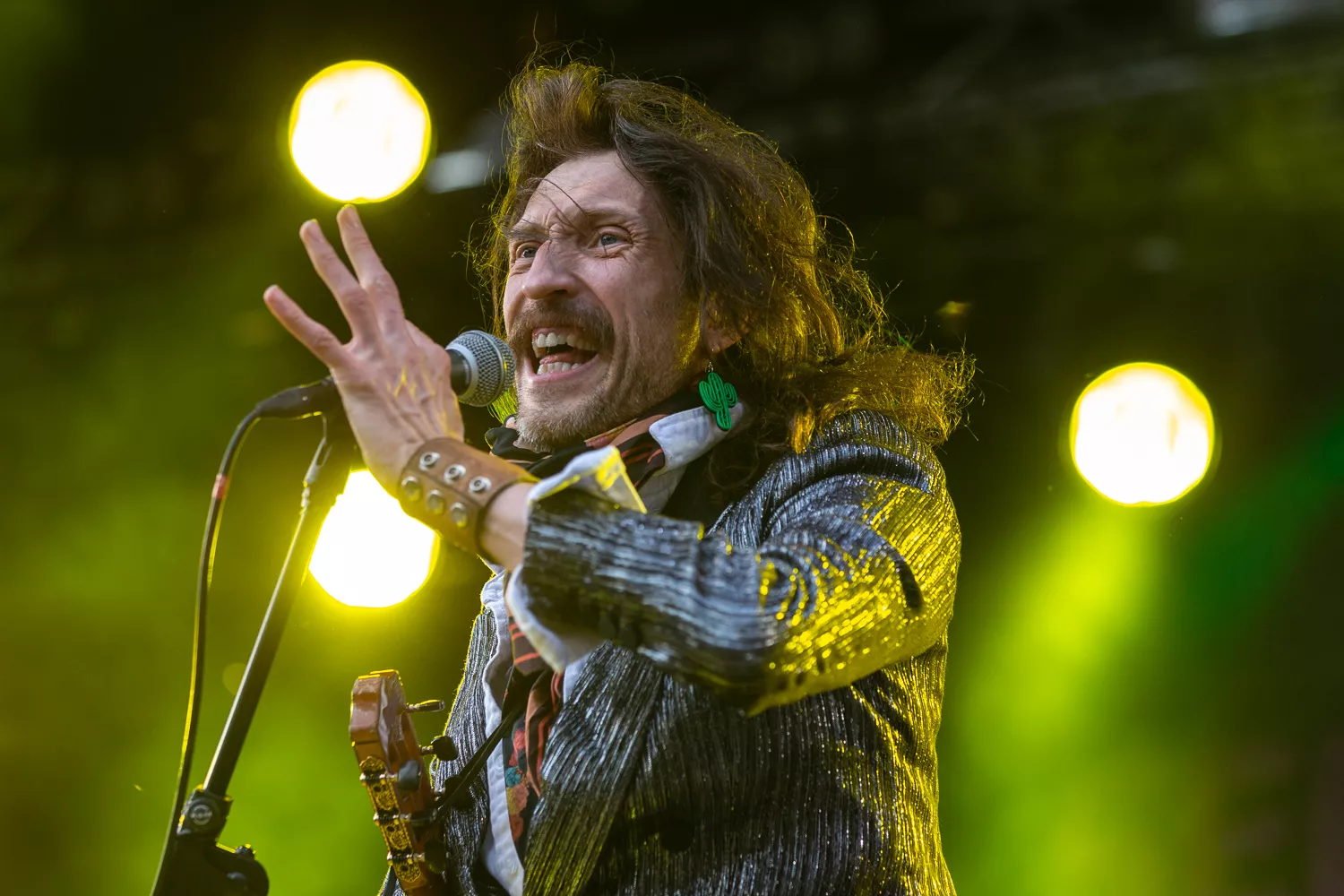 Gogol Bordello-sanger med flere hylder Zelensky med sang – "manden med nosser af stål"