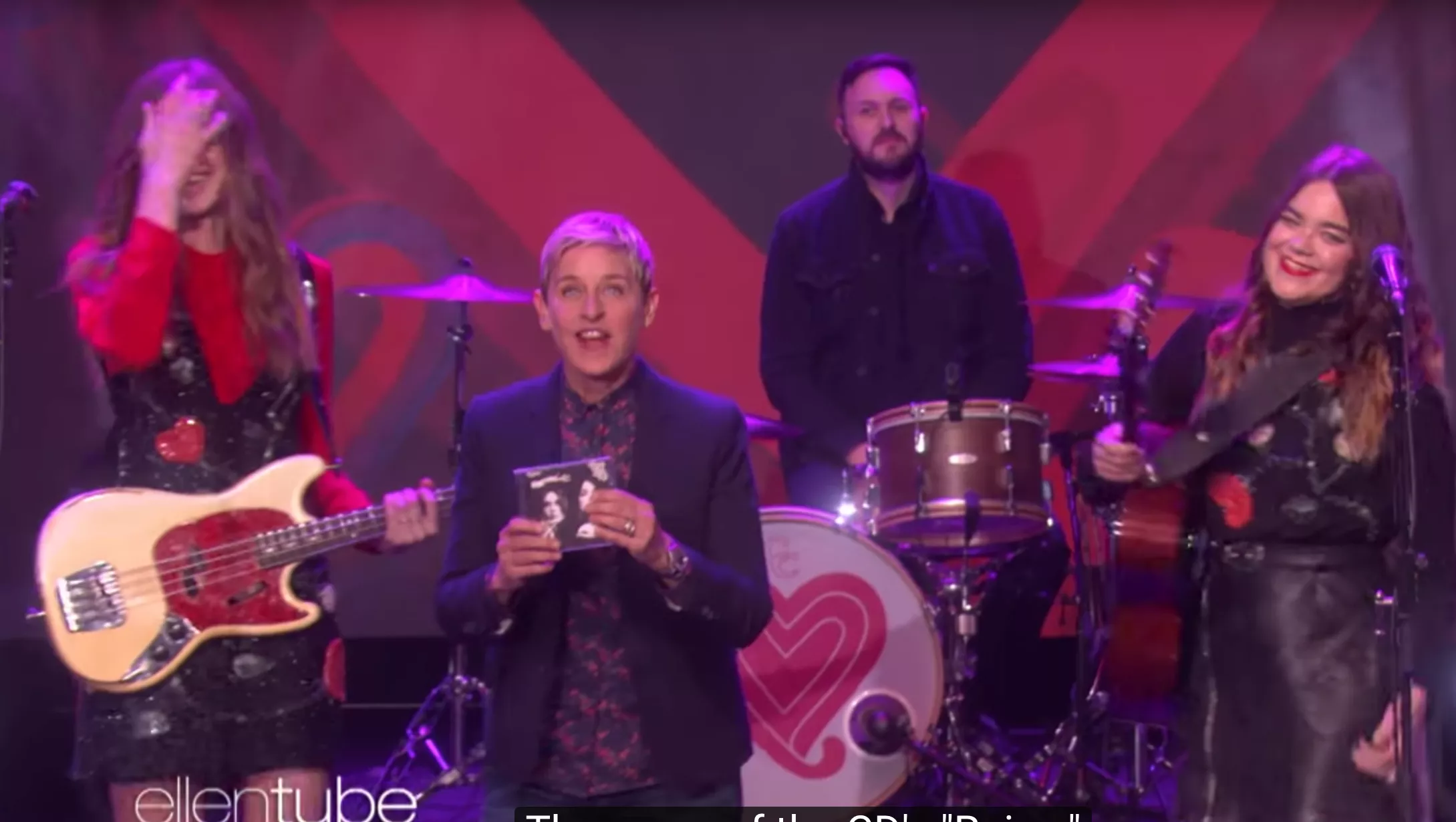 Se First Aid Kits bejublade framträdande på The Ellen Show