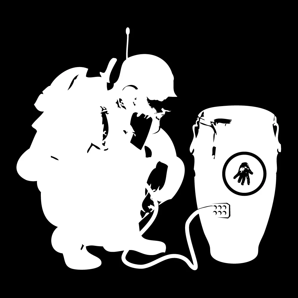 TR-808 med congas och gurka