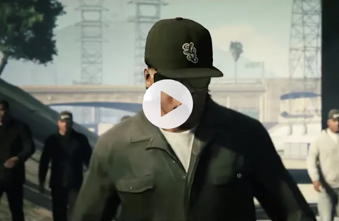 Ægte drengerøvs-video: NWA – nu som GTA