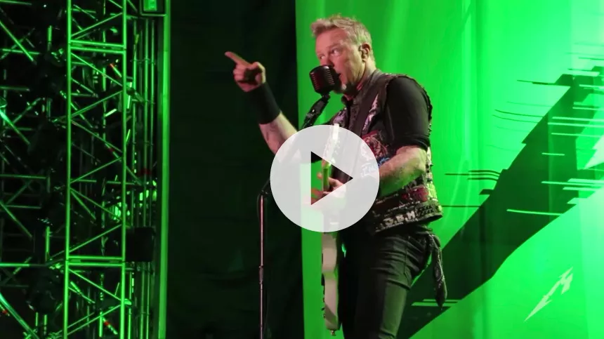 Metallica offentliggør ny optræden af 1997-nummeret "The Memory Remains"