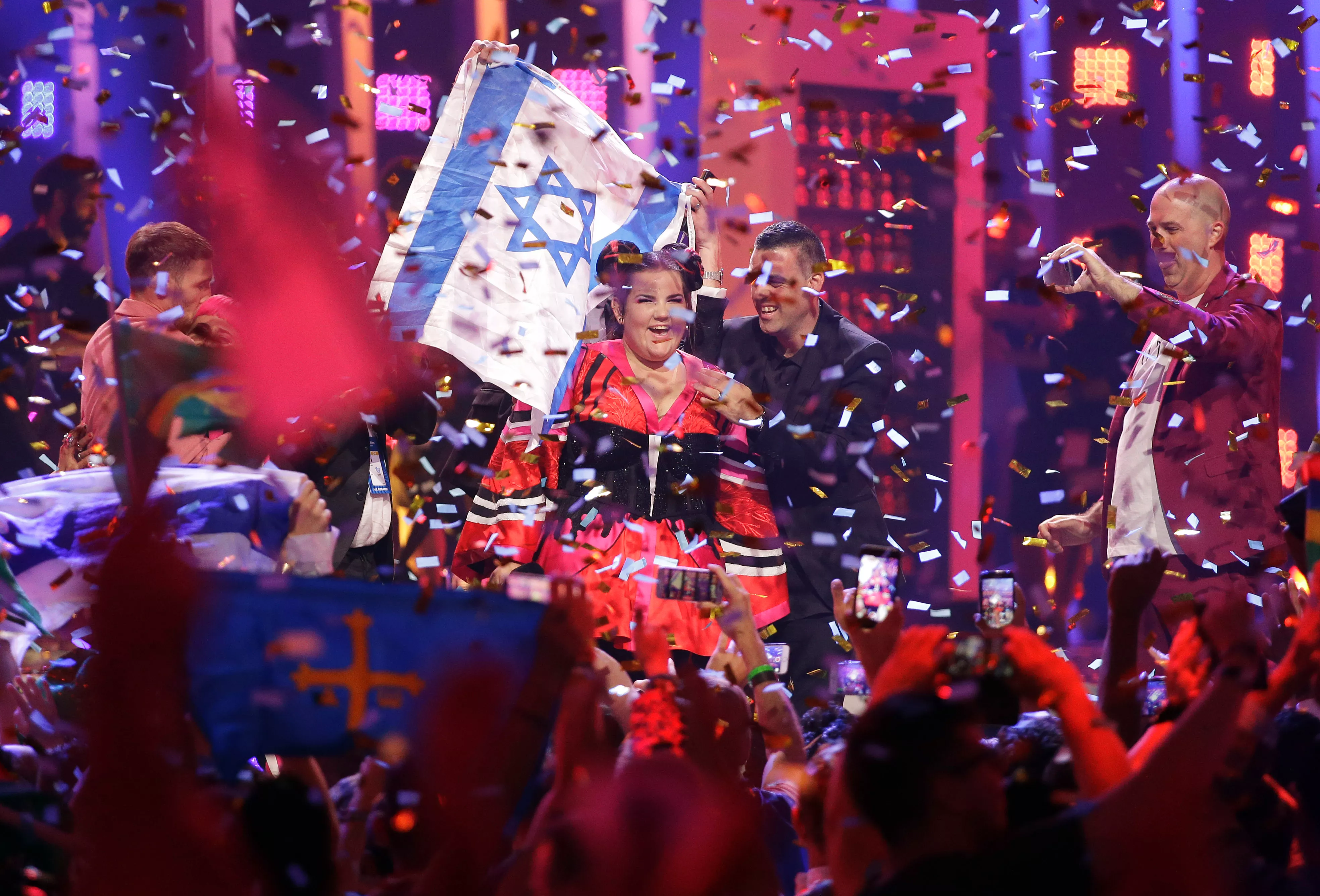 Israels bidrag med Netta Barzilai vann musiktävlingen 2018.