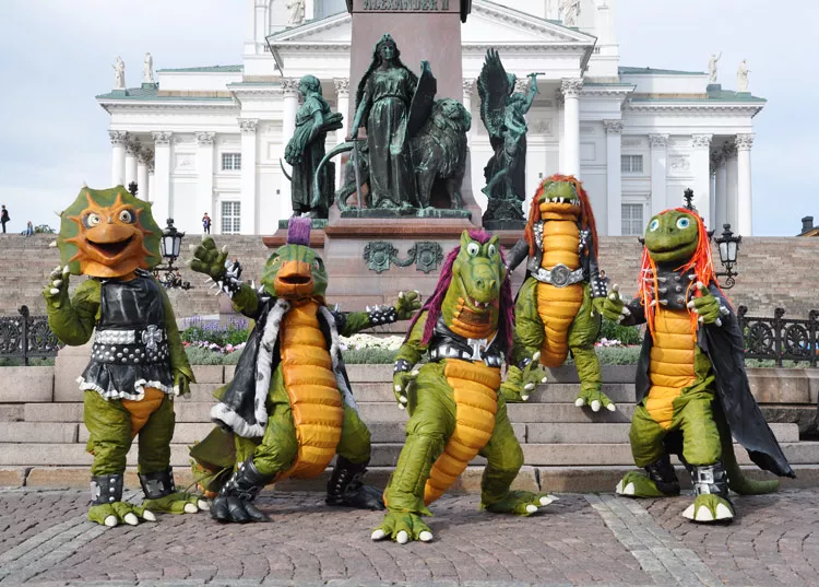 Dukker lærer finske børn at høre heavy metal