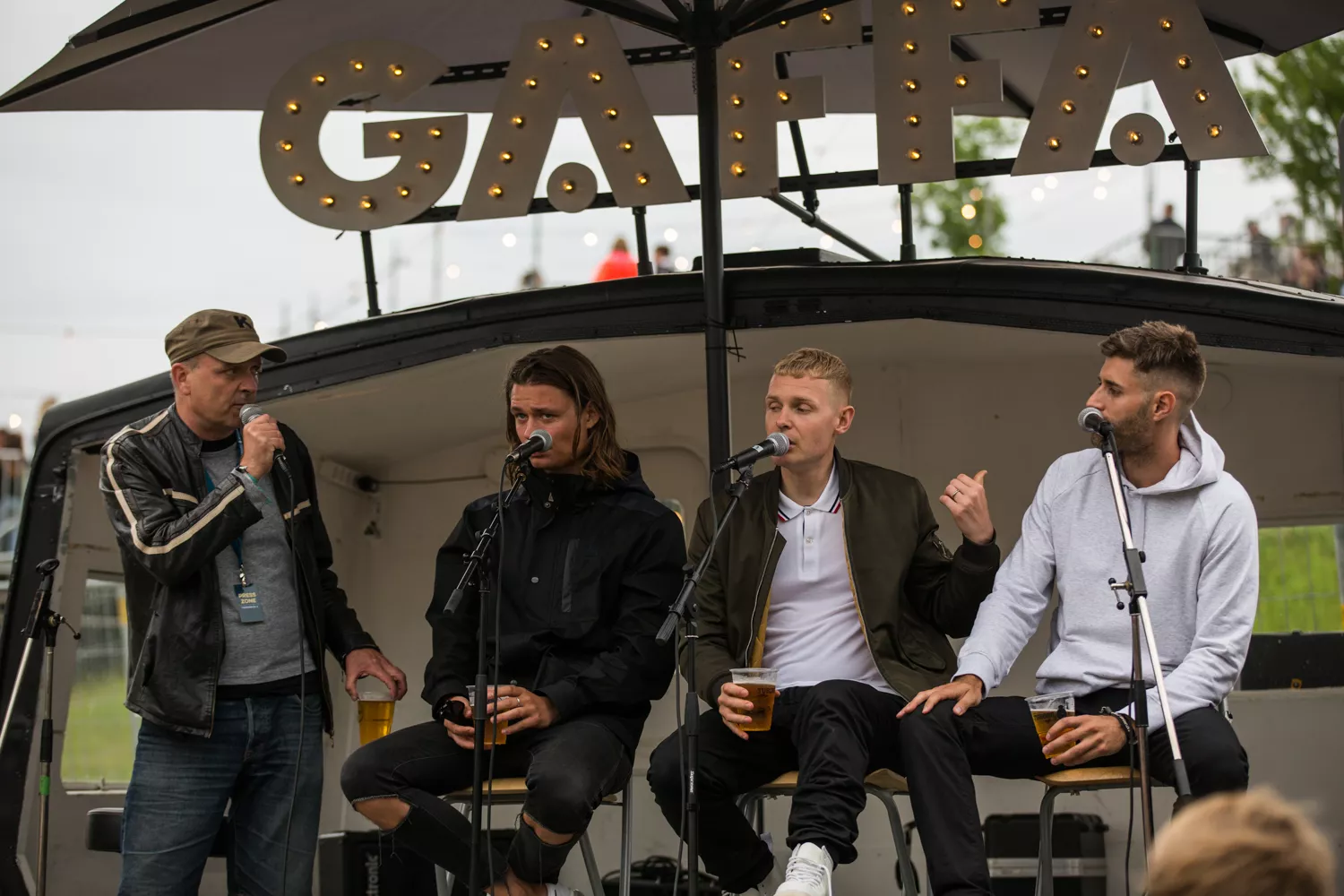 The Minds of 99 besøgte GAFFAs stand på Tinderbox