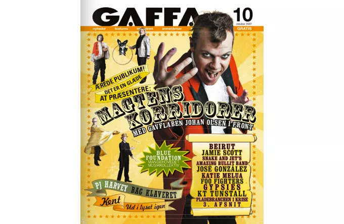 Magtens Korridorer 2007: Vi kan sagtens lave en plade med temaet dildo