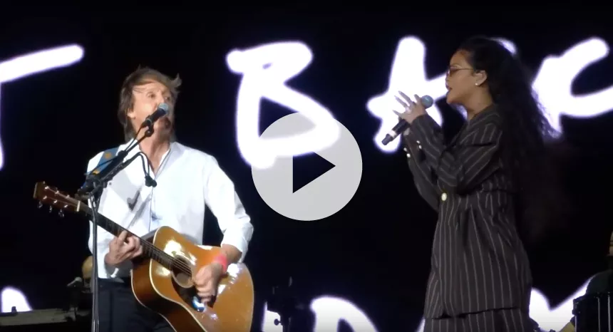 Video: Paul McCartney synger “FourFiveSeconds” med Rihanna