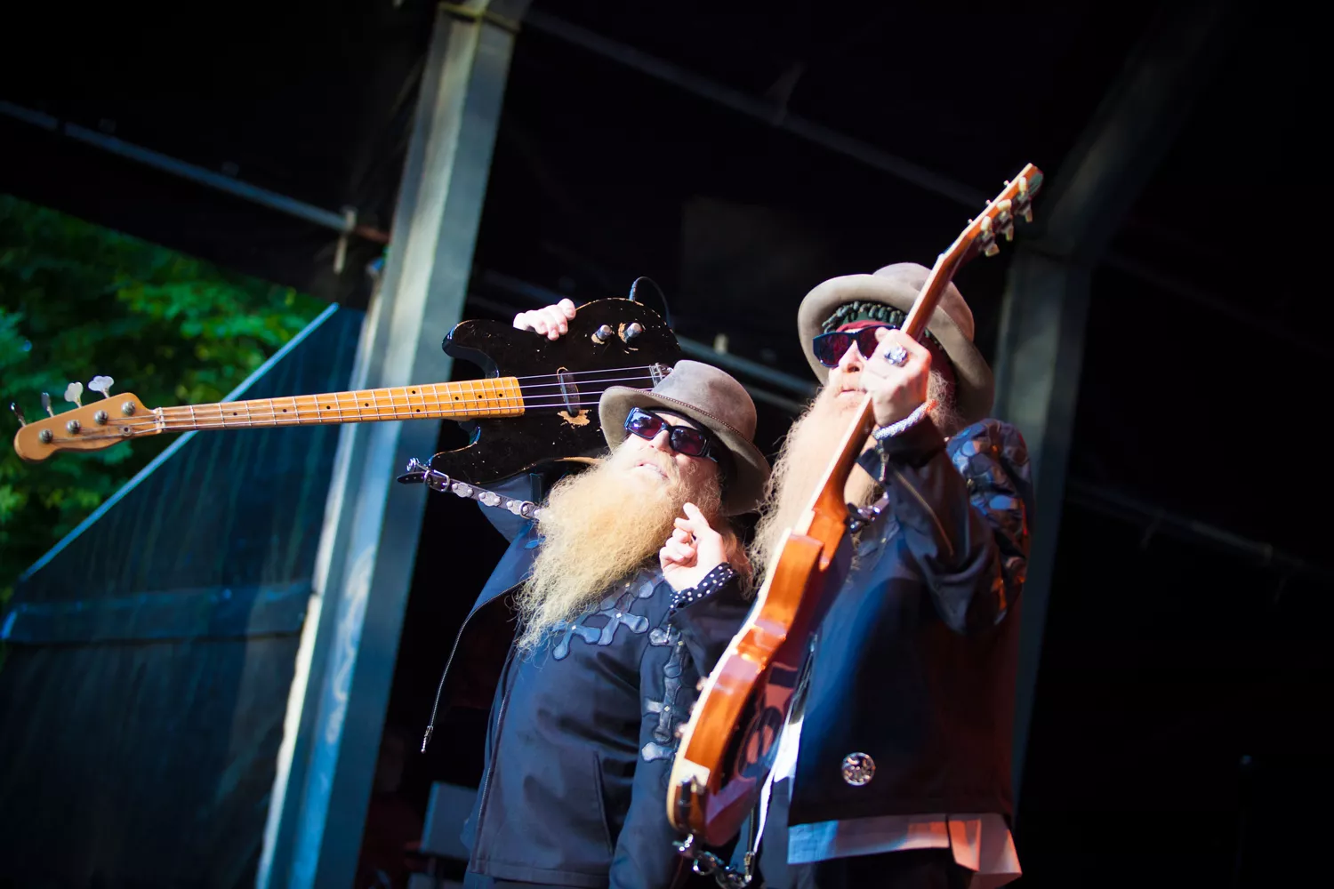 Stor billedserie: Skægaberne ZZ Top holdt fadølsfest