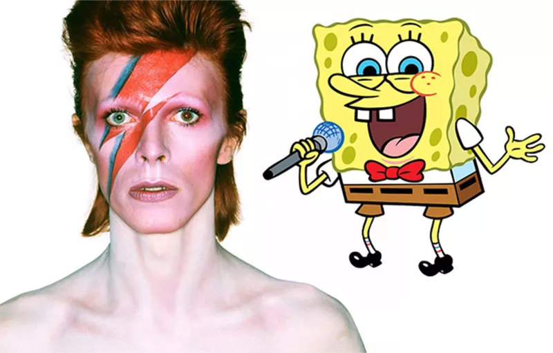 David Bowie og Aerosmith skriver musik til SvampeBob-musical