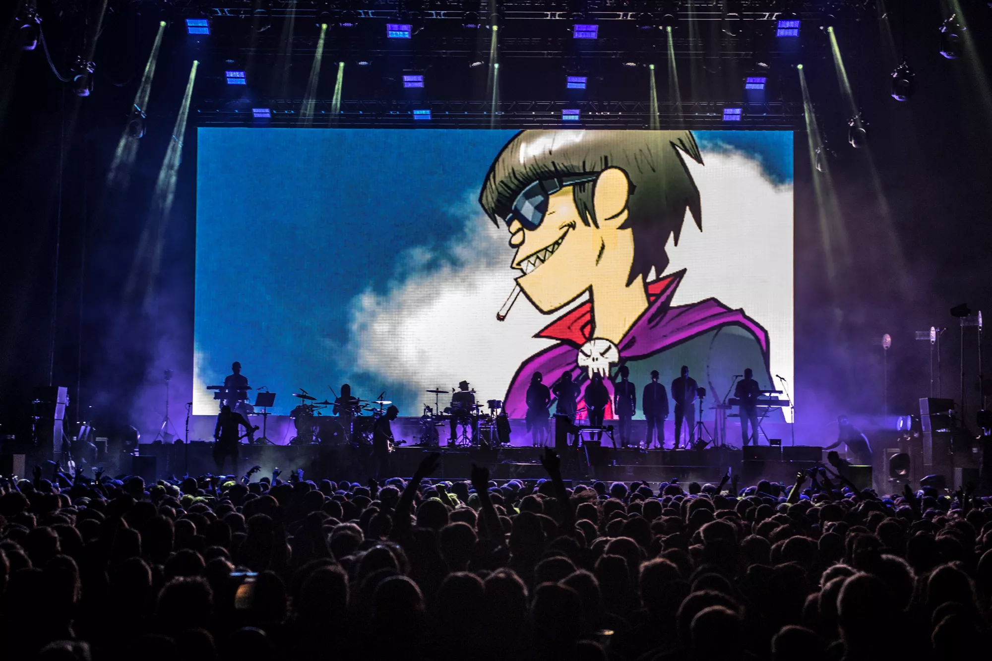 Svängigt sommarsound när Gorillaz släpper nya singlar