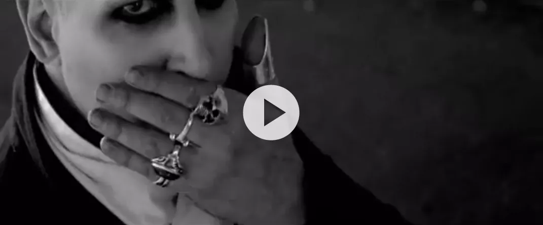 Se Marilyn Manson som tysk dæmon