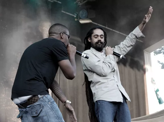 Gröna Lund, Stockholm - Nas & Damian Marley