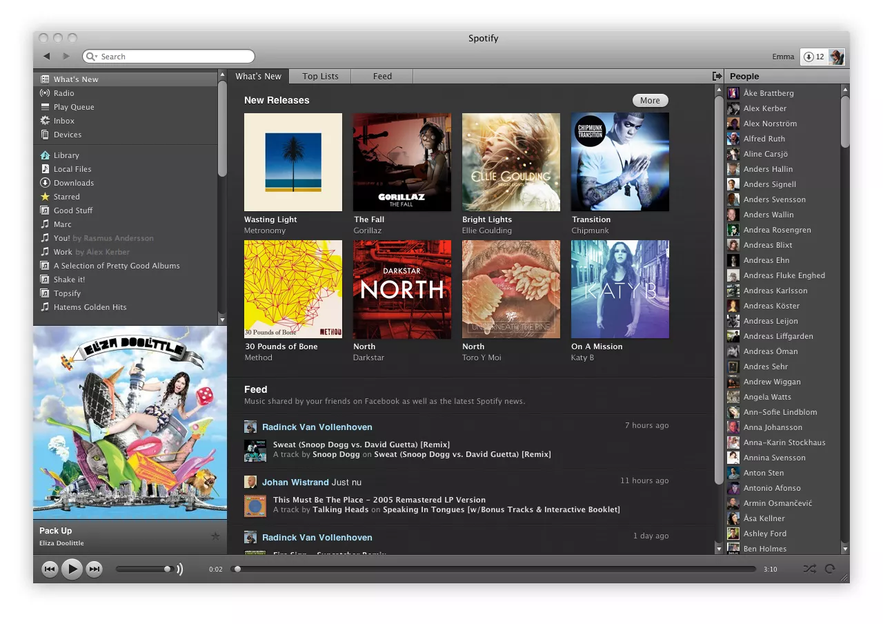 Spotify lanserar mixfunktion