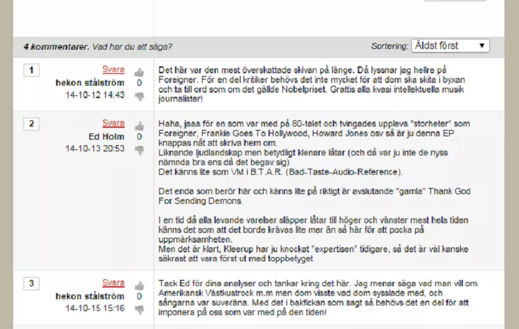 Kleerup dissas i kommentarsfält – svarar med battle