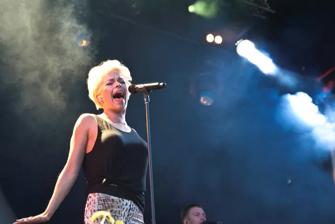 Petra Marklund på turné