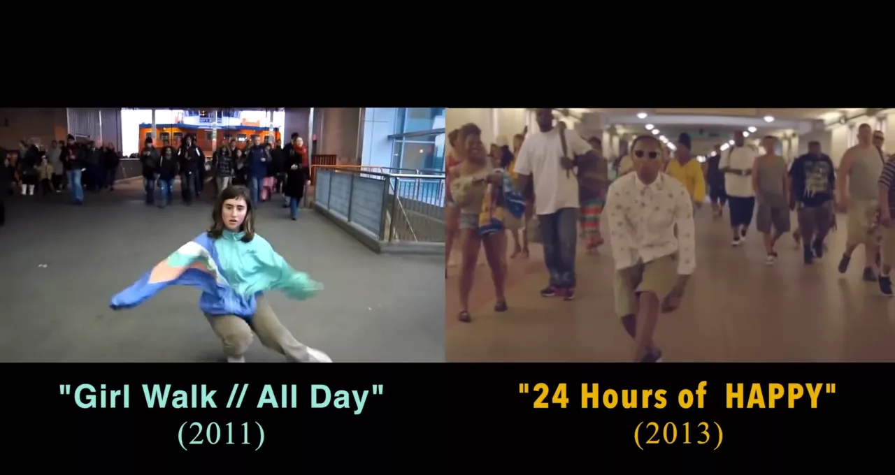 Stjæler Pharrell musikvideo?