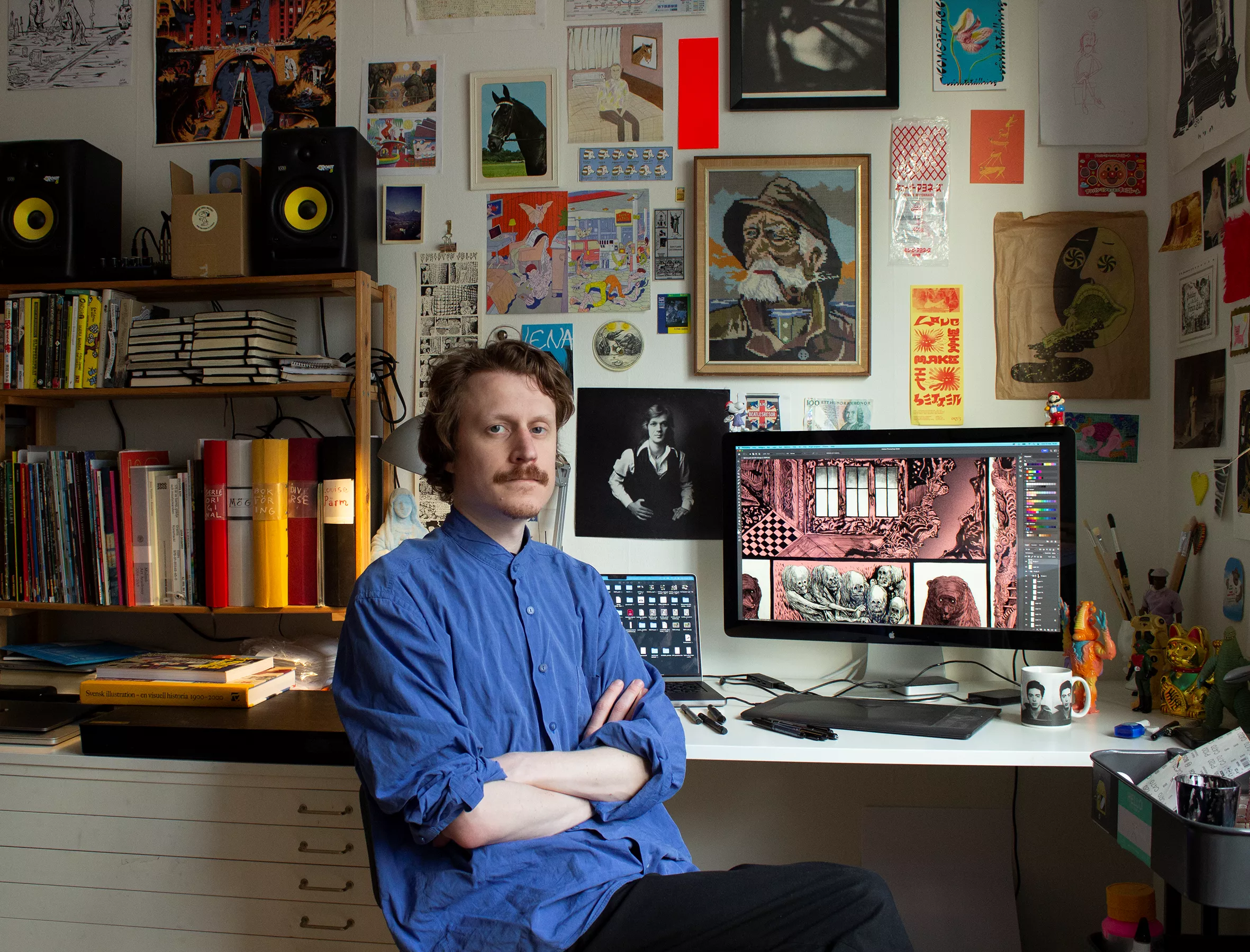 Serietecknaren Erik Svetoft