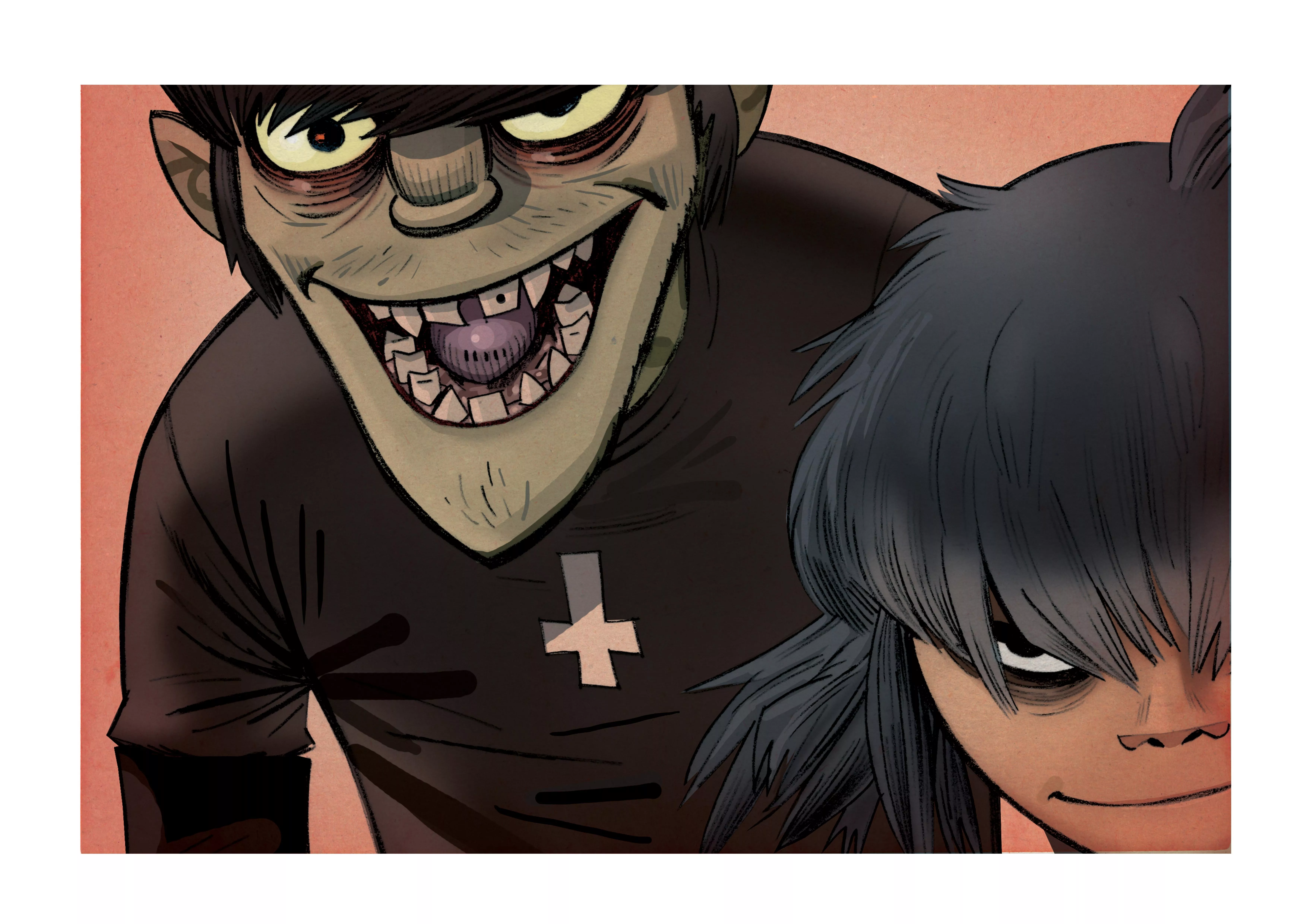 Gorillaz ligger nummer et