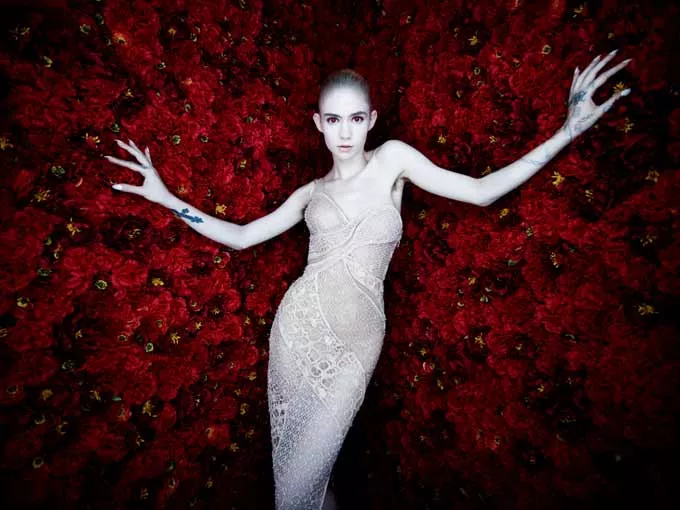 Grimes spiller i København for første gang