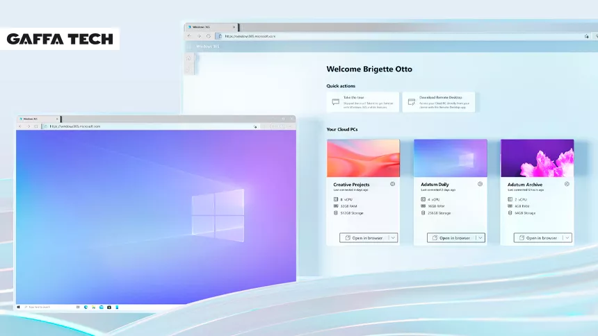 Windows flytter op i skyen