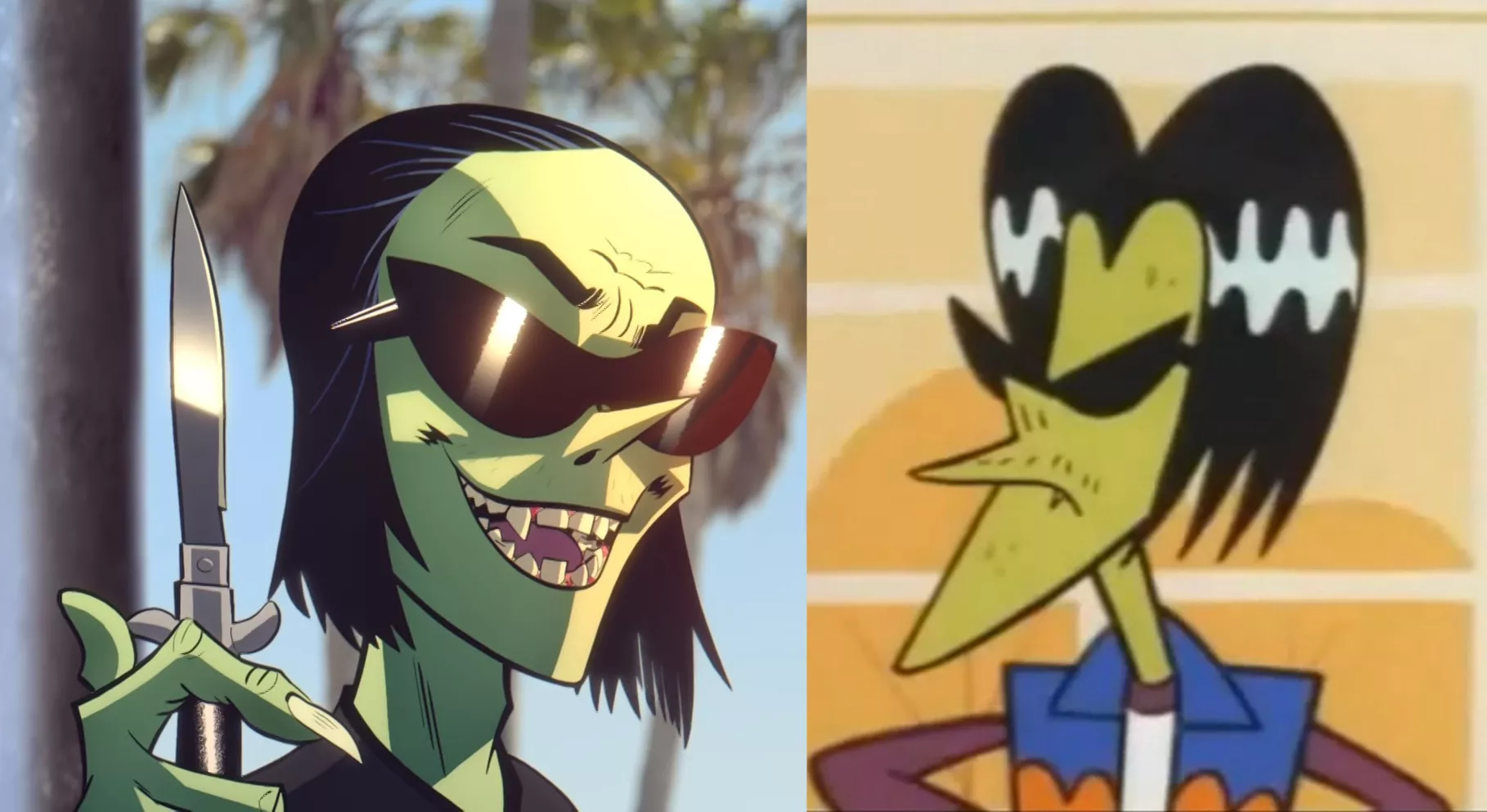 Gorillaz + Powerpuffpinglorna = Sant