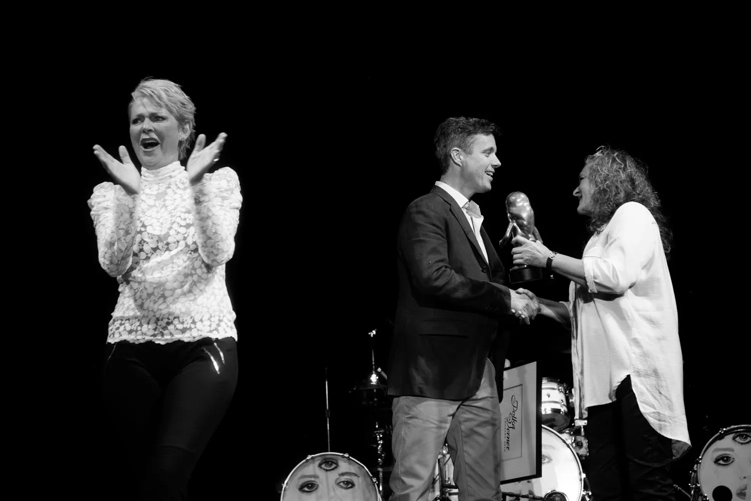 Kronprinsen fik pris på Smukfest