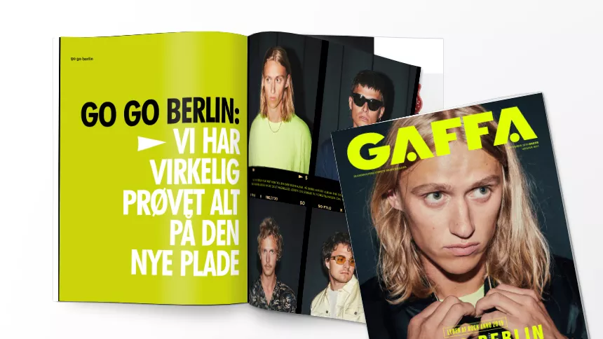 GAFFAs septembermagasin - på gaden i morgen!