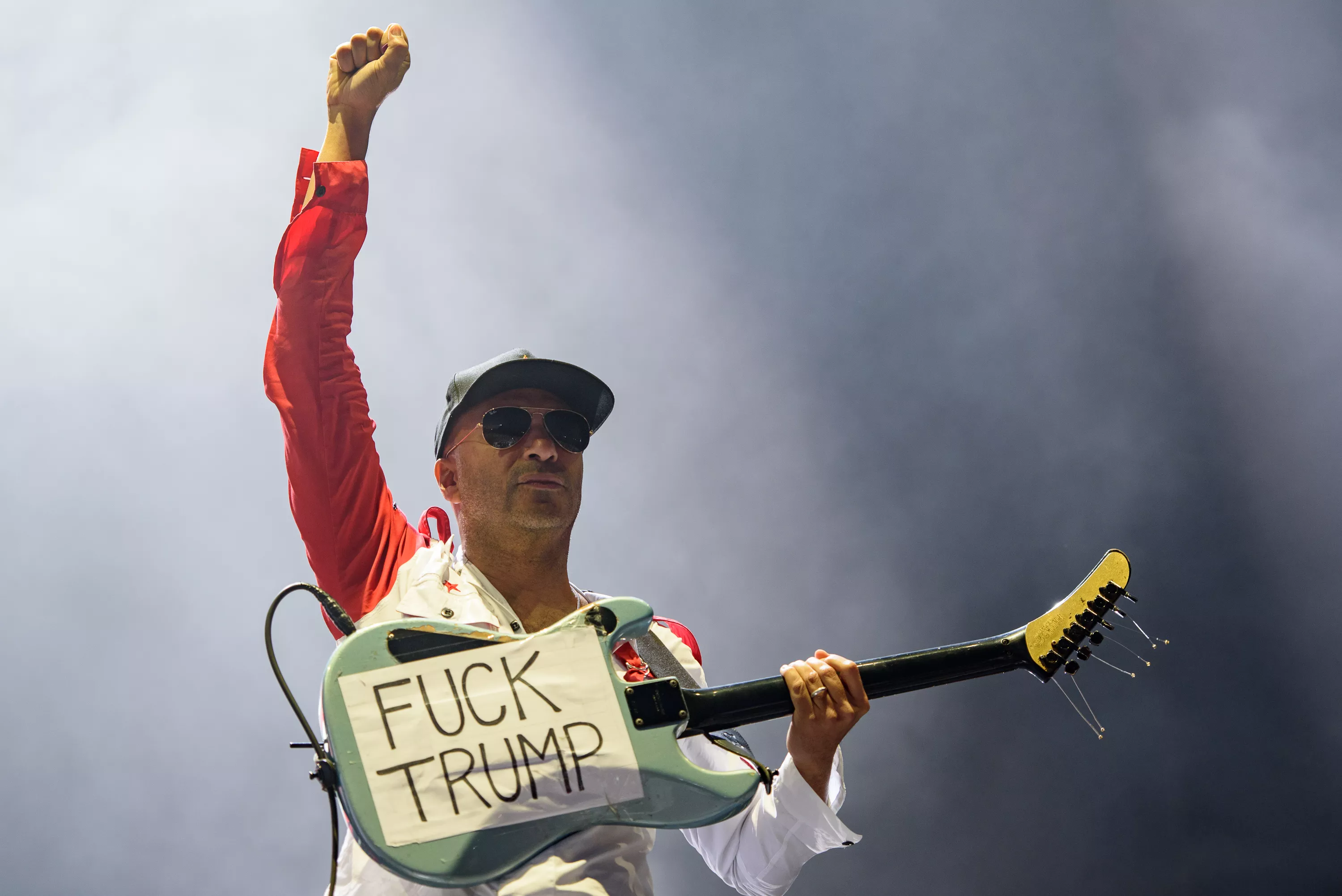 Prophets of Rage-guitarist giver sur fan svar på tiltale