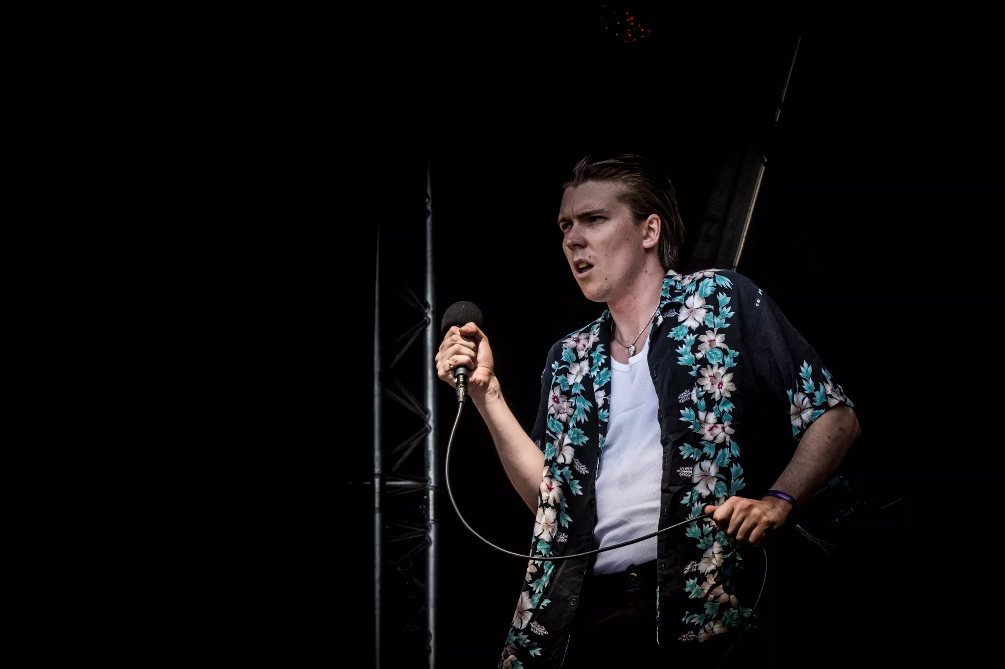 Flamberede hjerter i høj sol