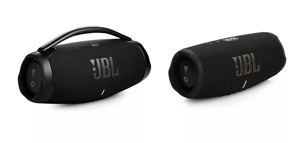Boombox 3 Wi-Fi (tv) og Charge 5 Wi-Fi (th)