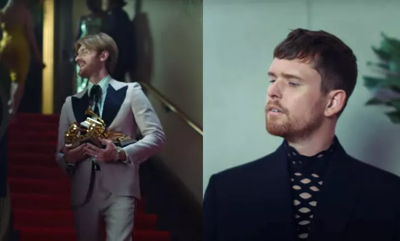 James Blake har mindreværds-komplekser over for Finneas i sjov video – album på vej