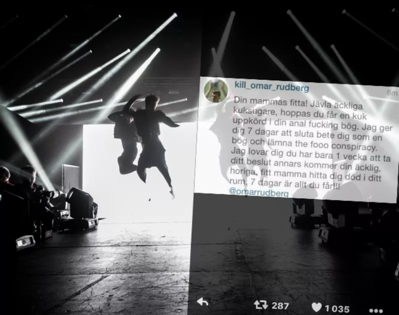 Svensk popstjärna mordhotad – ''7 dagar är allt du får''