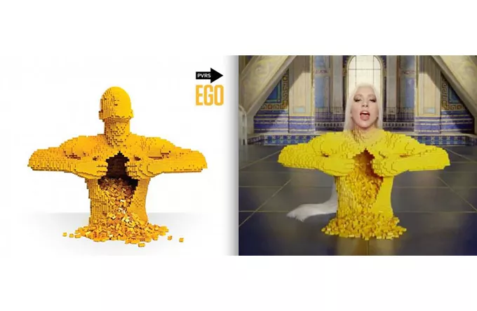 Lady Gaga kopierer Per Vers