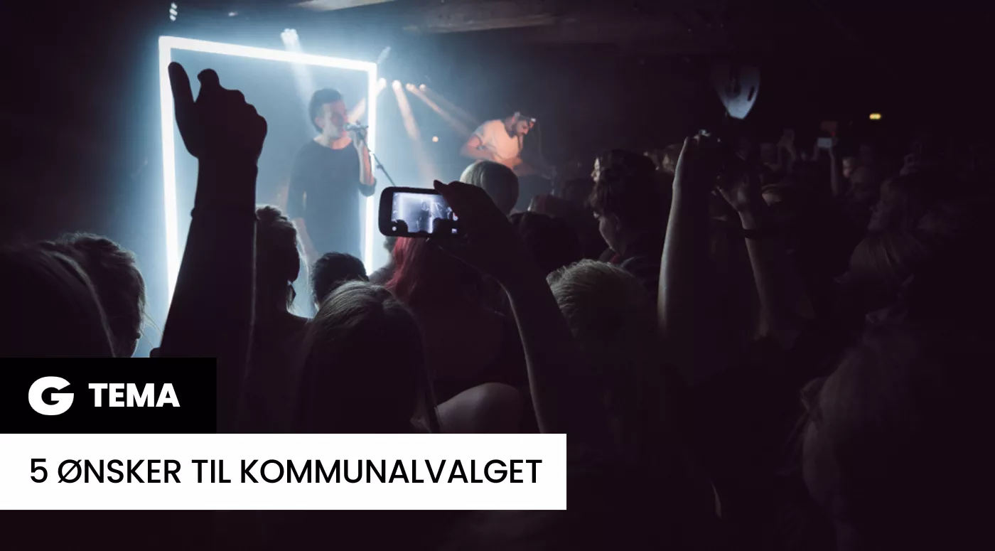 Arkivfoto fra The 1975-koncerten på spillestedet Loppen i 2013.