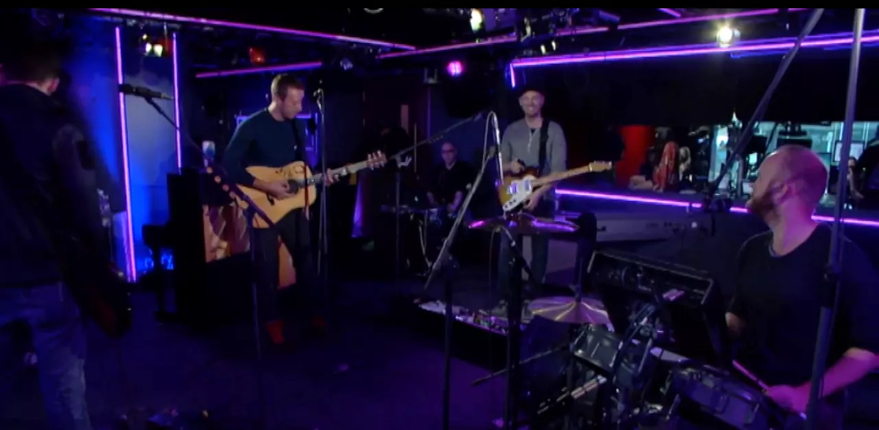 Hør nyt nummer med Coldplay