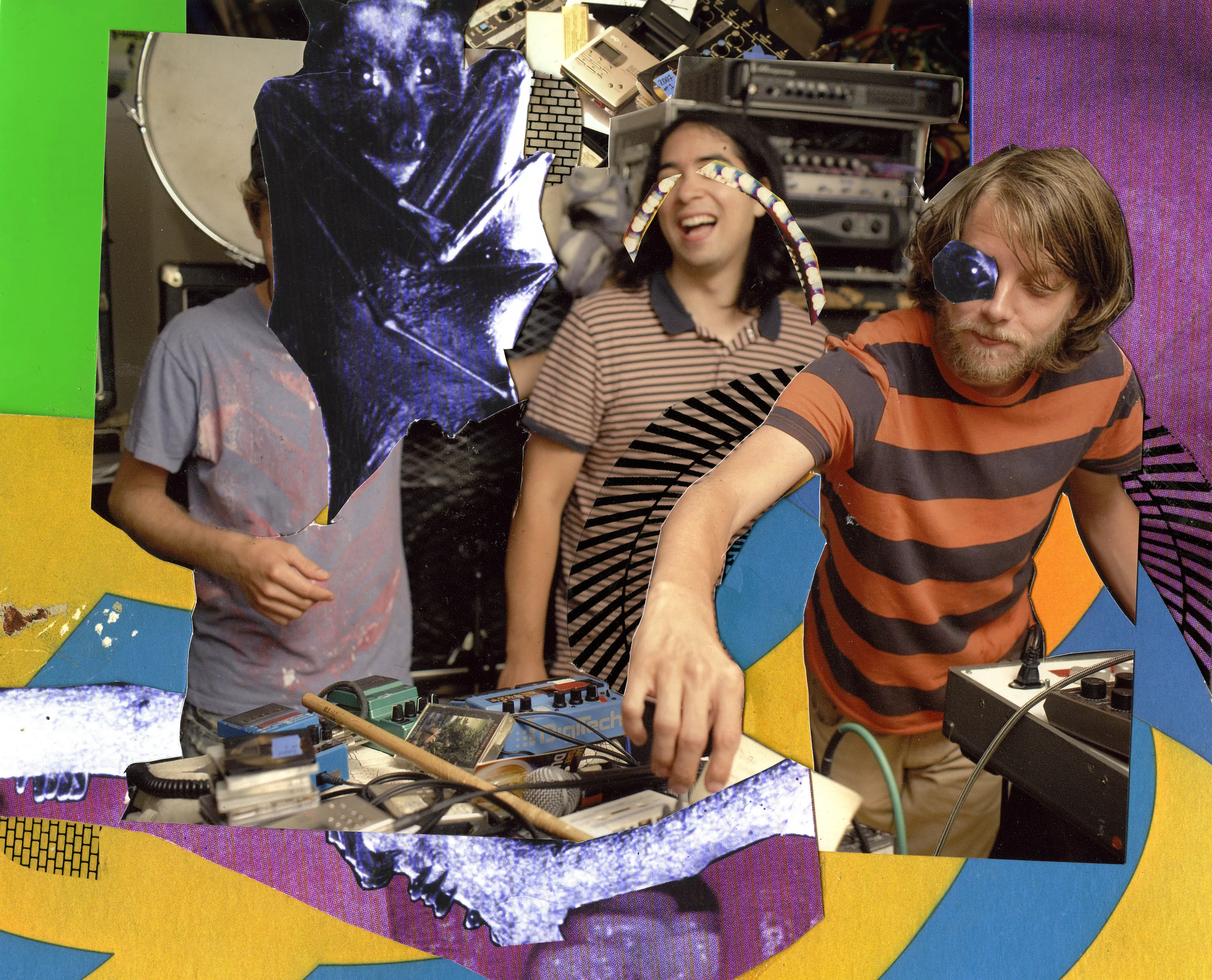 Black Dice spiller på Stengade