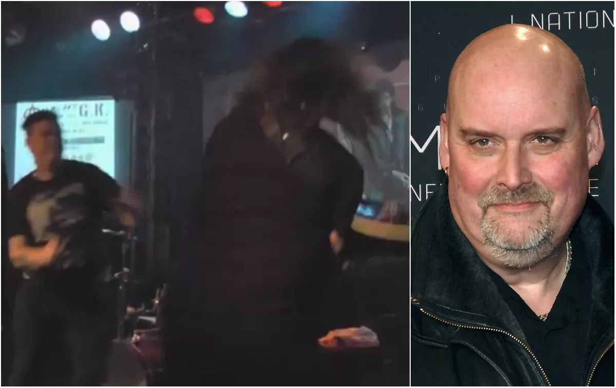 Här attackeras Ronny Svenssons punkband – gitarristen bröt foten