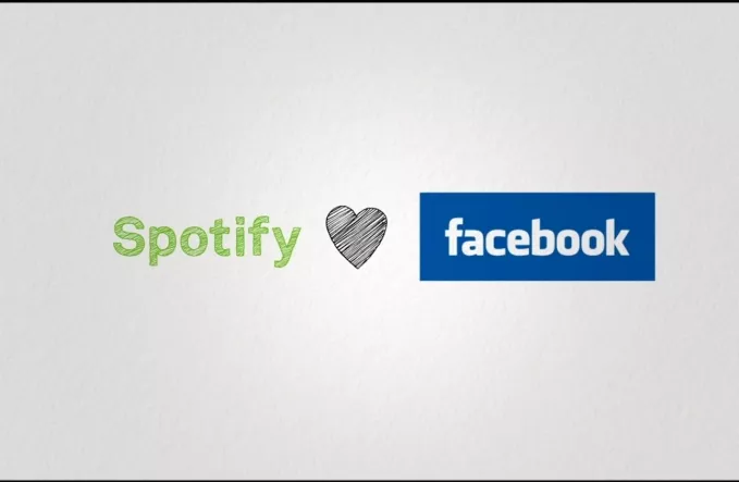 Spotify samarbejder med Facebook
