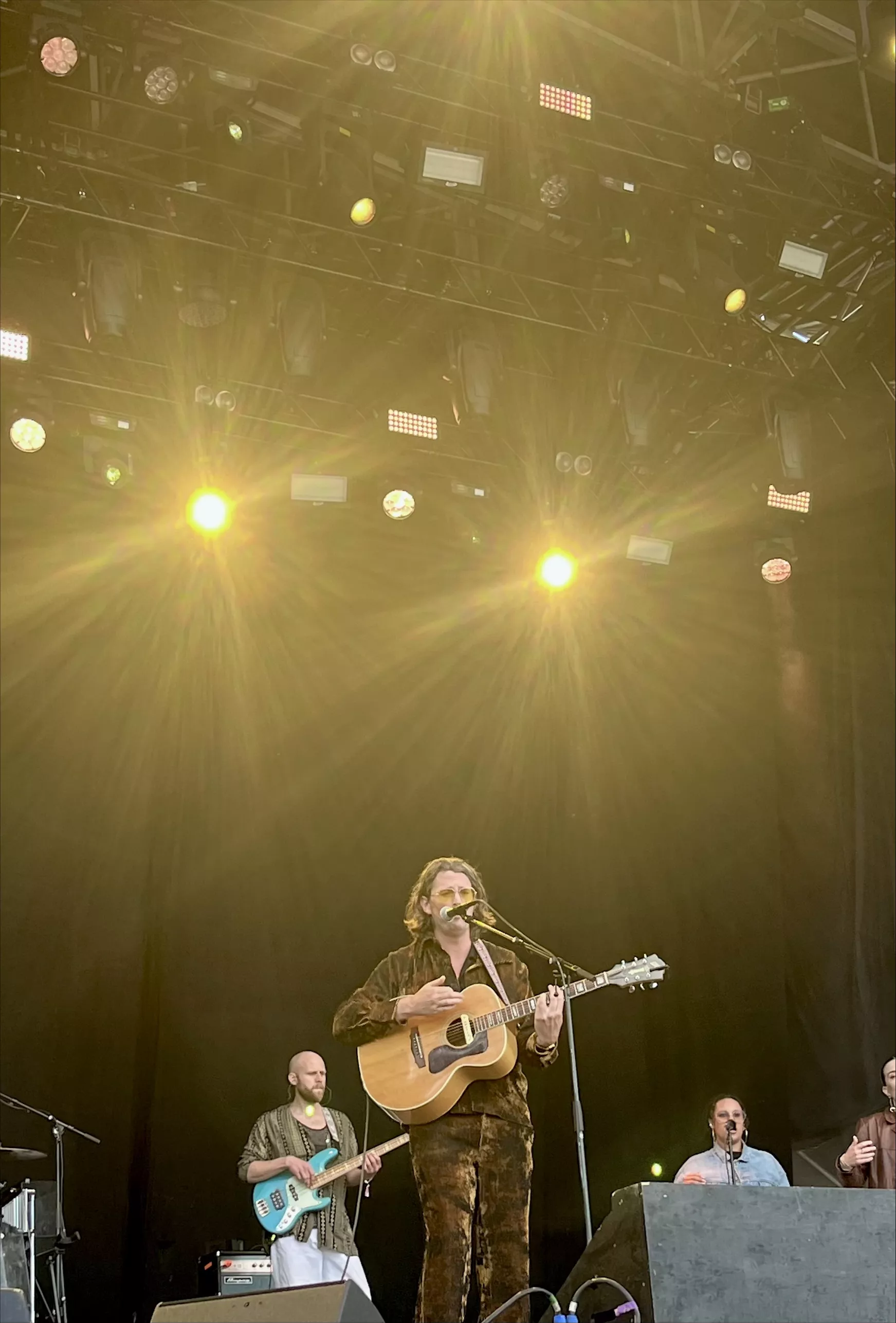 Albin Lee Meldau var en av artisterna som spelade under festivalen.