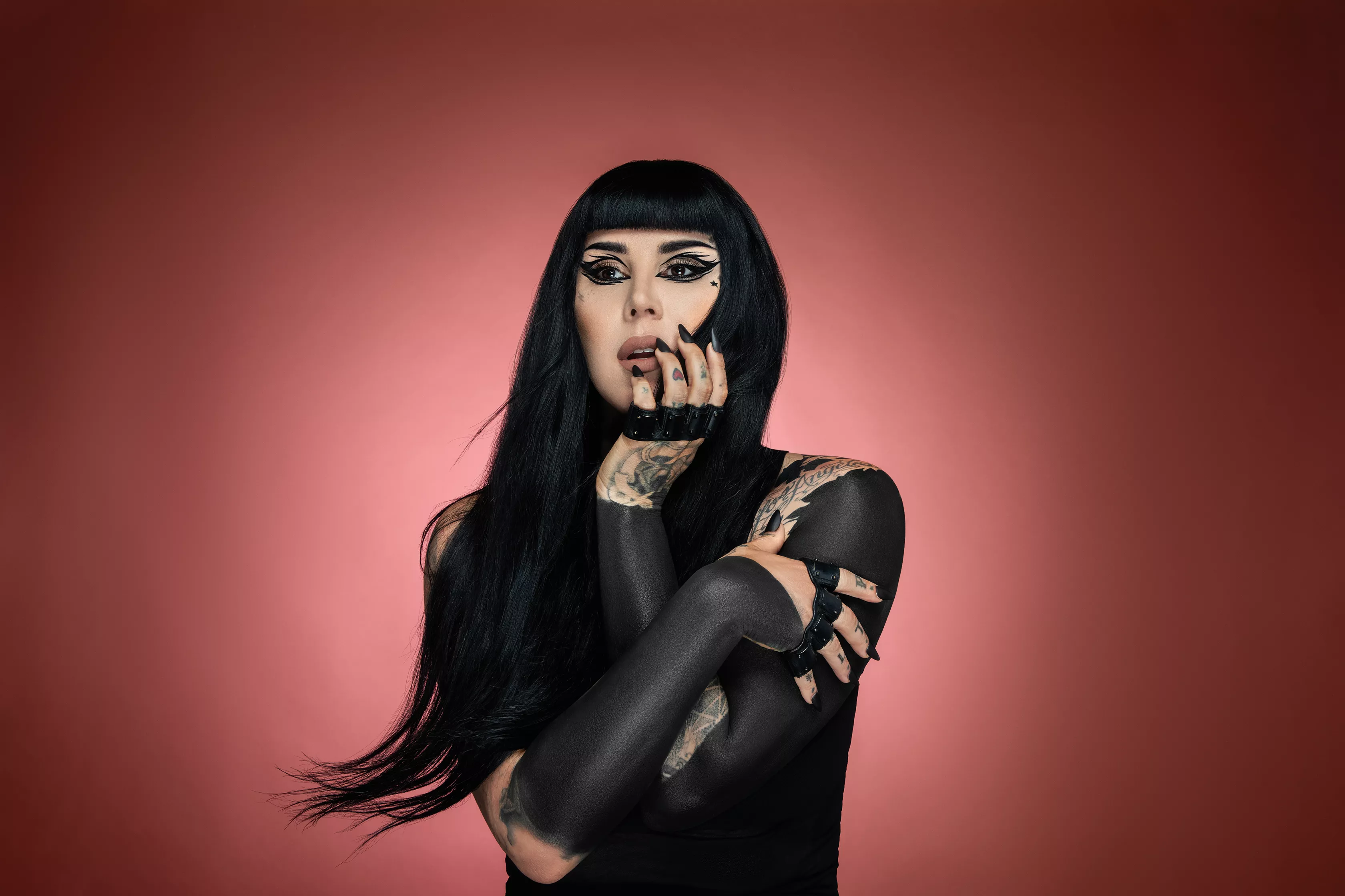 Kat Von D: "Jeg er bestemt en kylling og ikke én, der nyder smerten"