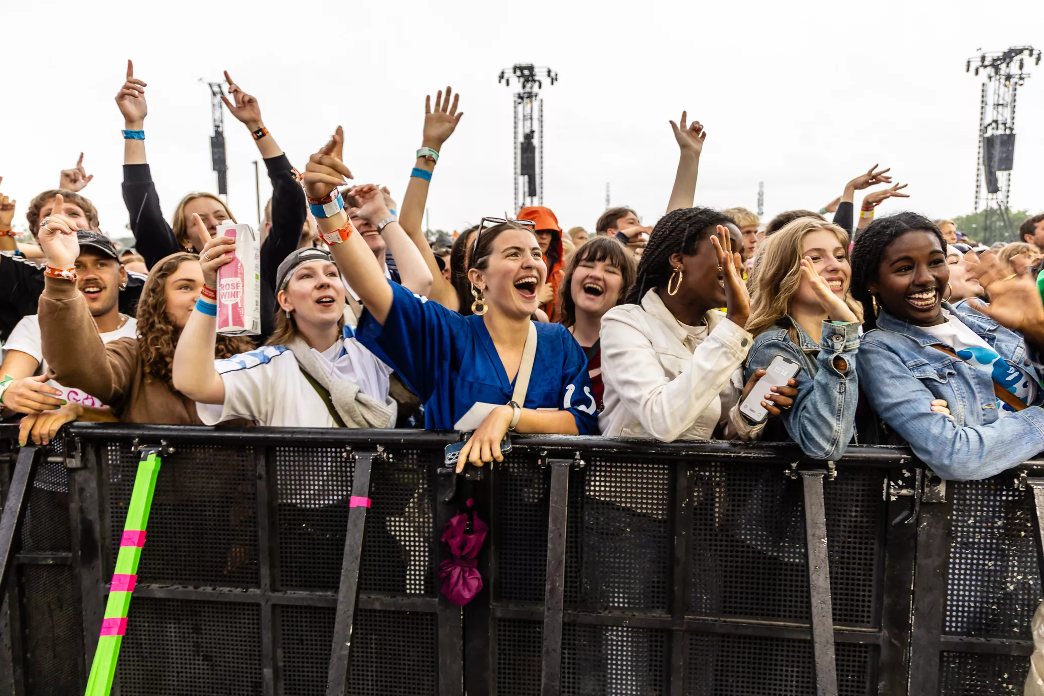 Foto: Publikum under Doechiis koncert på Orange Scene